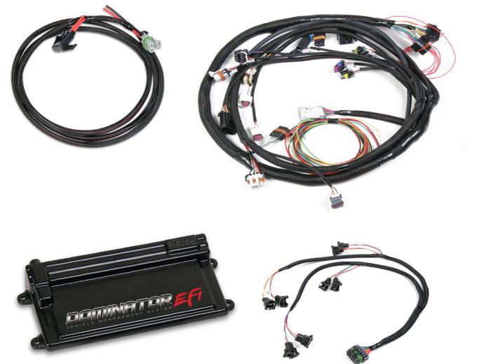 Holley EFI Dominator EFI Kit, LS2 Main Harness with EV1 Injector Harness 550-651
