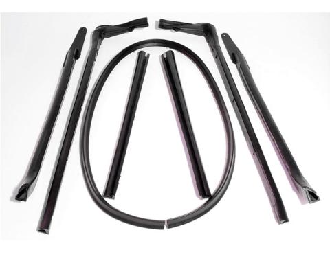 Metro Moulded Parts 1965 Pontiac / Oldsmobile / Chevrolet / Buick Convertible Top Roof Rail Kit RR 1813