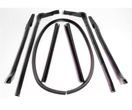 Metro Moulded Parts 1965 Pontiac / Oldsmobile / Chevrolet / Buick Convertible Top Roof Rail Kit RR 1813