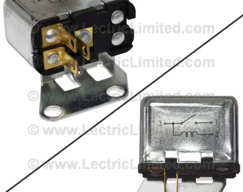 Lectric Limited 1957-1967 Buick / Cadillac / Chevrolet / GMC / Pontiac Horn Relay 01115811