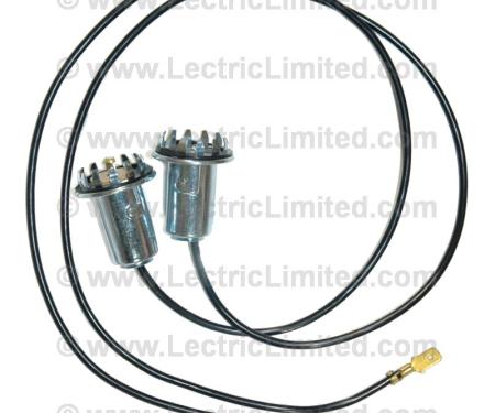 Lectric Limited 1955-1957 Chevrolet License Plate Light Leads VLS5657