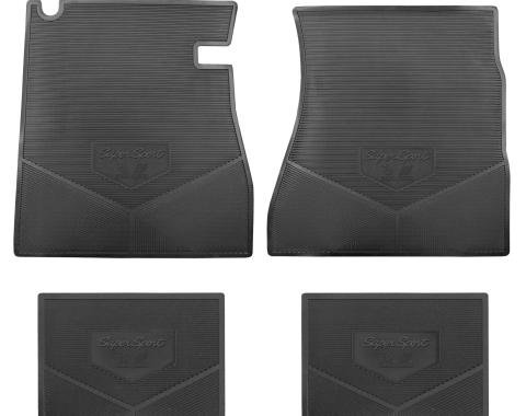 Legendary Auto Interiors 1965-1970 Chevrolet Impala 65/66 Impala SS with 396 Flag Vinyl Floormats