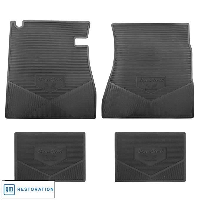 Legendary Auto Interiors 1965-1970 Chevrolet Impala 65/66 Impala SS with 396 Flag Vinyl Floormats