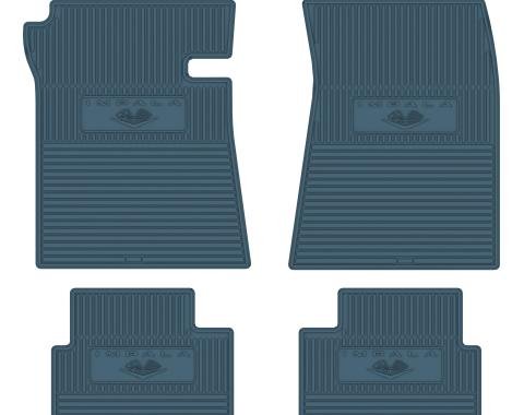 Legendary Auto Interiors 1961-1964 Chevrolet Impala 'Impala w/ Flag' Floor Mats