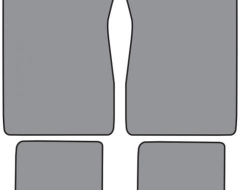 ACC 1974-1986 Chevrolet C10 Suburban Floor Mat 4pc (FM10F FM18R) Cutpile