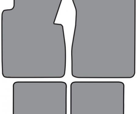 ACC 1955-1956 Chevrolet Bel Air Floor Mat 4pc (FM357F FM2R) Daytona