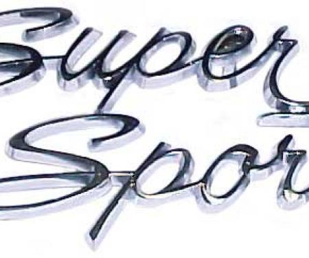 Ted Williams Enterprises LLC Dash Emblem, "Super Sport", 67 Chevy II Nova C-J2-2675