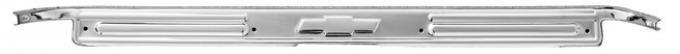 Key Parts '67-'72 Stainless Steel Door Sill Plate with Bowtie Emblem 0849-341 U