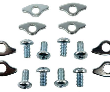Shafers Classic Reproductions 1955-1963 Chevrolet Full Size and 1955-66 Corvette Valve Cover Screw And Washer Kit VCRB01