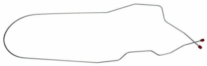 Shafers Classic Reproductions 1955 Chevrolet Full Size Brake Lines (Front To Rear) LBL003