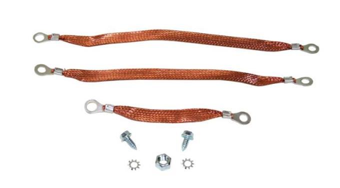 Shafers Classic Reproductions 1955-1957 Chevrolet Full Size Ground Strap Kit GSK001