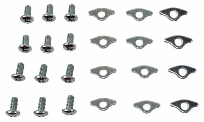 Shafers Classic Reproductions 1958-1963 Chevrolet Full Size Valve Cover Screw and Washer Kit VCRB42
