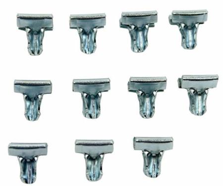 Shafers Classic Reproductions 1957 Chevrolet Full Size Lower Grille Retaining Clip Set LGRC01