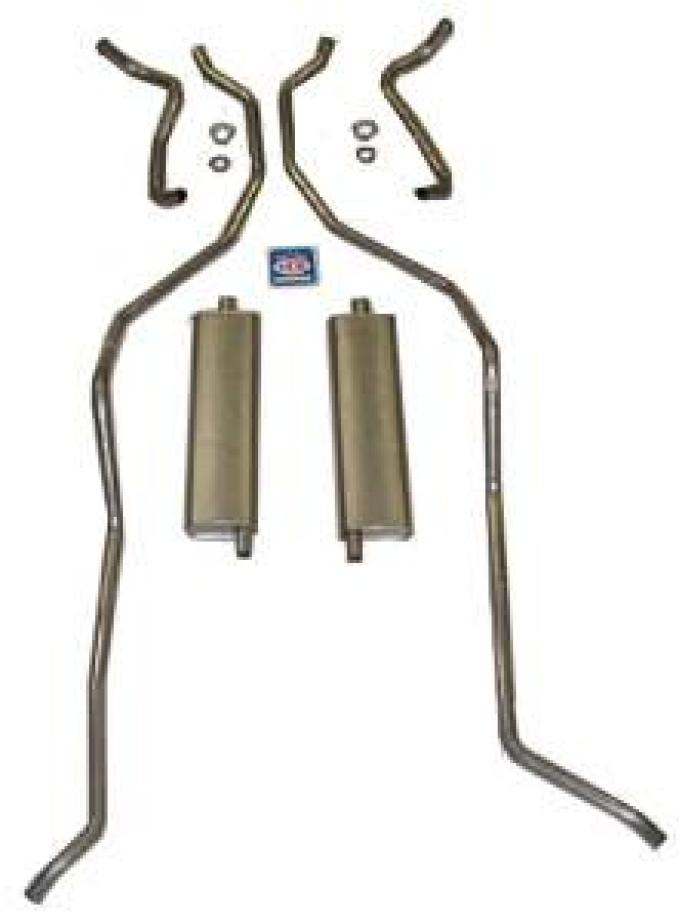 Shafers Classic Reproductions 1959 Chevrolet Full Size Exhaust System 8 cyl. 348 dual exhaust exc. hi-perf. HT and convertible 73011
