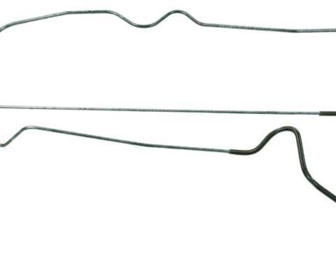 Shafers Classic Reproductions 1951 Chevrolet Full Size Front Brake Line Set, Stainless Steel FBL035S