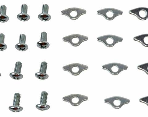 Shafers Classic Reproductions 1958-1963 Chevrolet Full Size Valve Cover Screw and Washer Kit VCRB42