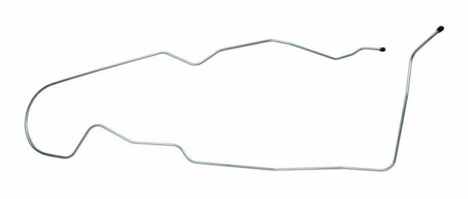 Shafers Classic Reproductions 1955-1957 Chevrolet Convertible Long Gas Lines (Pump To Tank), Stainless Steel GLL005S