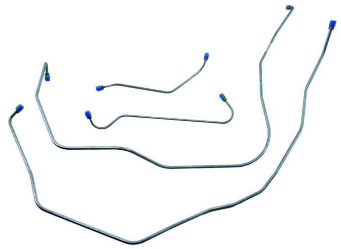 Shafers Classic Reproductions 1955 Chevrolet Full Size Front Brake Line Set FBL005