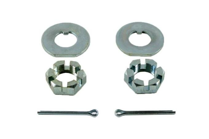 Shafers Classic Reproductions 1955-1968 Chevrolet Full Size Spindle Nut and Washer Kit SNW001