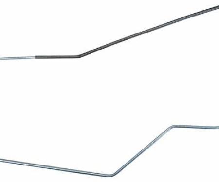 Shafers Classic Reproductions 1956-1957 Chevrolet Convertible Long Gas Lines (Pump To Tank), Stainless Steel GLL003S