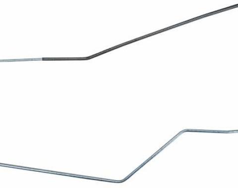 Shafers Classic Reproductions 1956-1957 Chevrolet Convertible Long Gas Lines (Pump To Tank), Stainless Steel GLL003S