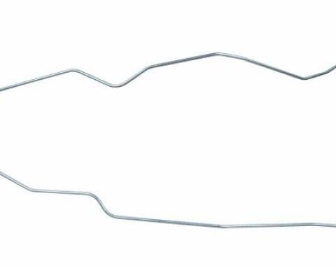 Shafers Classic Reproductions 1955-1957 Chevrolet Convertible Long Gas Lines (Pump To Tank), Stainless Steel GLL005S