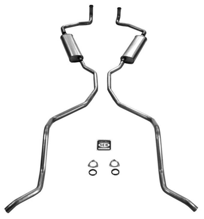 Shafers Classic Reproductions 1962-1964 Chevrolet 327 with 2-1/2" Exhaust Hi-Perf. Exhaust System 73014