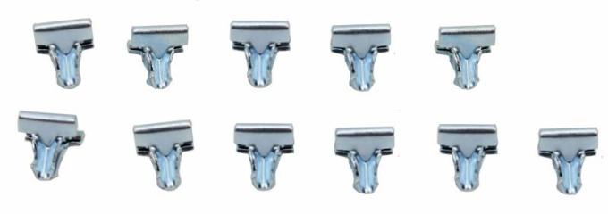 Shafers Classic Reproductions 1962-1964 Chevrolet Full Size Rear Valance Panel Clips RVP041