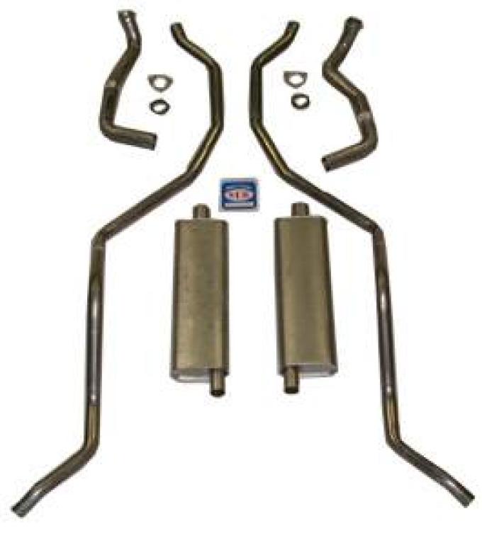 Shafers Classic Reproductions 1962-1964 Chevrolet Exhaust System All models except SW 73015