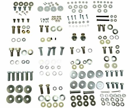 Shafers Classic Reproductions 1959-1960 Chevrolet Full Size Convertible Top Bolt Kit CBK401