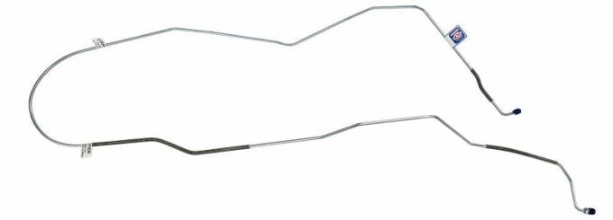 Shafers Classic Reproductions 1967-1968 Chevrolet Full Size Brake Lines (Front To Rear), Stainless Steel LBL403S
