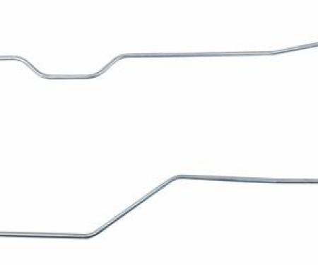 Shafers Classic Reproductions 1955-1957 Chevrolet Full Size Long Gas Lines (Pump To Tank), Stainless Steel GLL009S