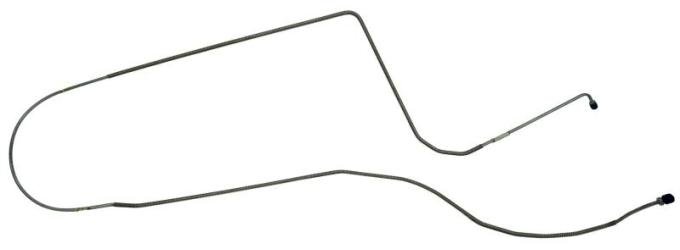 Shafers Classic Reproductions 1969 Chevrolet Full Size Brake Lines (Front To Rear), Stainless Steel LBL404S