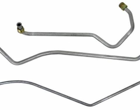 Shafers Classic Reproductions 1969-1970 Chevrolet Full Size Gas Lines (Pump To Carb) Stainless Steel GLK416S