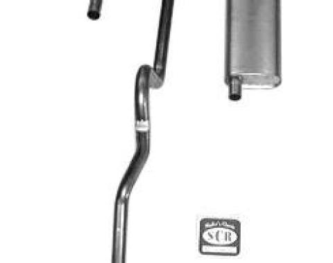 Shafers Classic Reproductions 1957 Chevrolet Full Size 8 cyl. single Exhaust System 63021