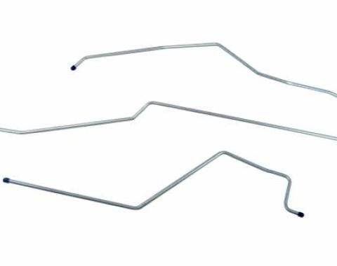 Shafers Classic Reproductions 1959-1961 Chevrolet Full Size Long Gas Lines (Pump To Tank), Stainless Steel GLL400S