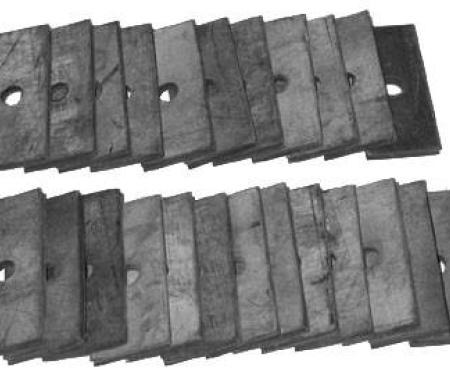 Shafers Classic Reproductions 1958-1964 Chevrolet Full Size Pinch-Rail Pads CRP400
