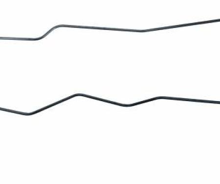 Shafers Classic Reproductions 1955-1957 Chevrolet Convertible Long Gas Lines (Pump To Tank), Stainless Steel GLL008S