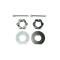 Shafers Classic Reproductions 1955-1968 Chevrolet Full Size Spindle Nut and Washer Kit SNW001