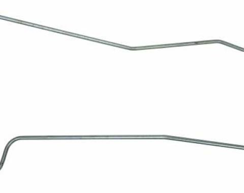 Shafers Classic Reproductions 1955-1957 Chevrolet Full Size Transmission Oil Cooler Line, Stainless Steel OCL001S