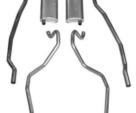 Shafers Classic Reproductions 1965-1966 Chevrolet Exhaust System 8 cyl. 396 and 427 Dual Exhaust with 2-1/2" Exhaust Pipes 73028