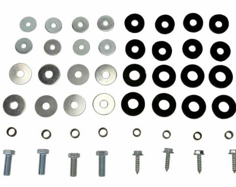 Shafers Classic Reproductions 1955-1957 Chevrolet Full Size Inner Fender Washer and Bolt Kit FWK001
