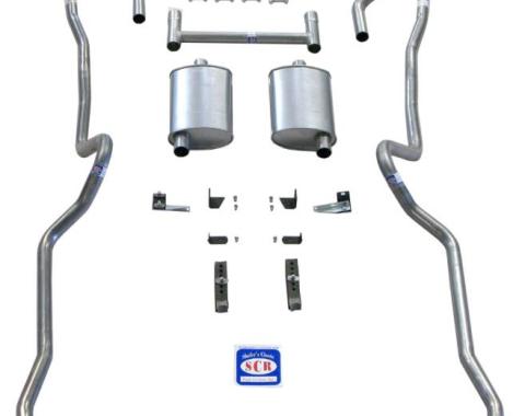 Shafers Classic Reproductions 1955-1957 Chevrolet Full Size 2" Dual Turbo Exhaust System, 8 cyl. 63093