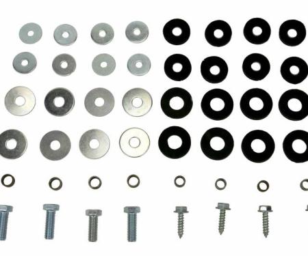 Shafers Classic Reproductions 1955-1957 Chevrolet Full Size Inner Fender Washer and Bolt Kit FWK001