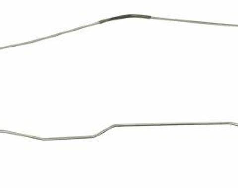 Shafers Classic Reproductions 1958-1960 Chevrolet Full Size Brake Lines (Front To Rear), Stainless Steel LBL400S