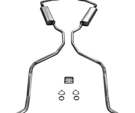 Shafers Classic Reproductions 1962-1964 Chevrolet 327 with 2-1/2" Exhaust Hi-Perf. Exhaust System 73014