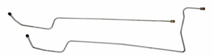 Shafers Classic Reproductions 1955-1957 Chevrolet Full Size Transmission Oil Cooler Line, Stainless Steel OCL007S