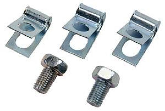 Shafers Classic Reproductions 1955 Chevrolet Full Size Front Brake Line Clip Set BLC001