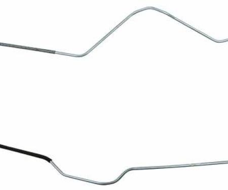 Shafers Classic Reproductions 1969 Chevrolet Full Size Long Gas Lines (Pump To Tank), Stainless Steel GLL409S