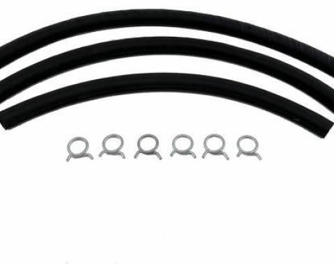 Shafers Classic Reproductions 1957 Chevrolet Full Size Original Style Heater Hose Kit OHK001